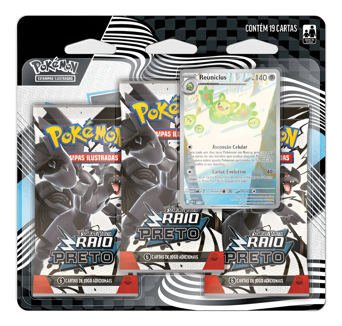 Triple-Pack Raio Preto