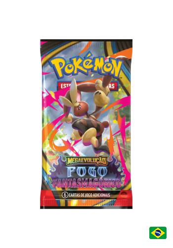 Booster Pokemon Fogo Fantasmagórico