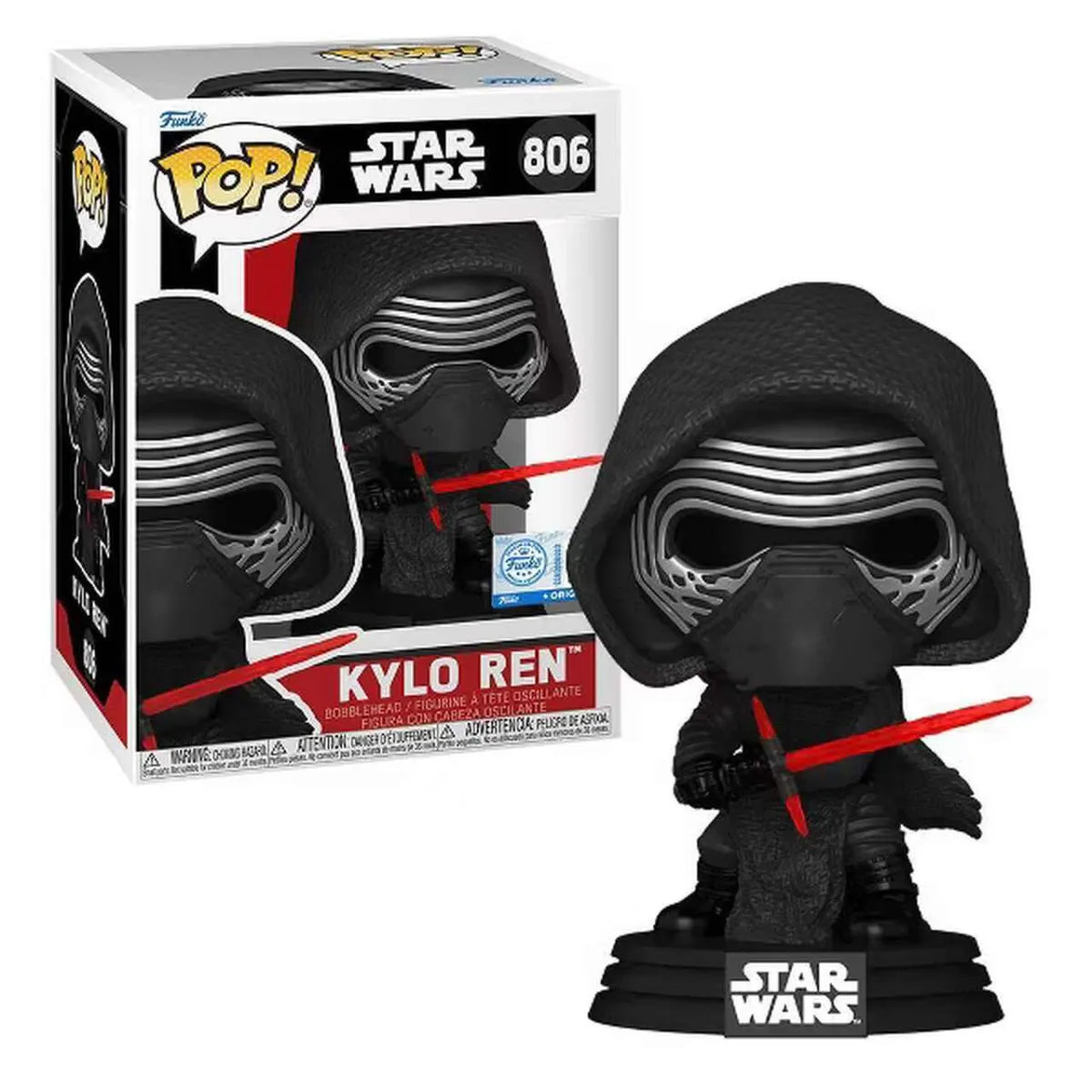 Funko Pop Star Wars Kylo Ren - 806