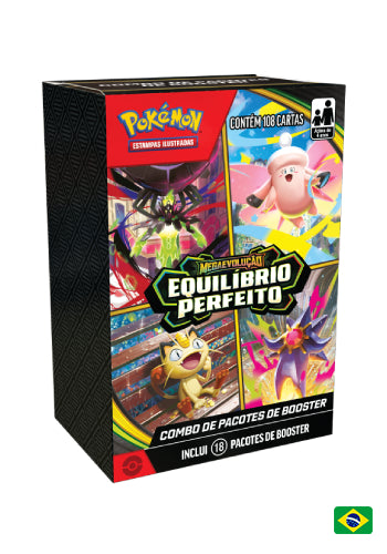 (PT-BR) Combo de Pacotes - Megaevolução 3 - Equilíbrio Perfeito