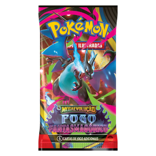 Booster Pokemon Fogo Fantasmagorico