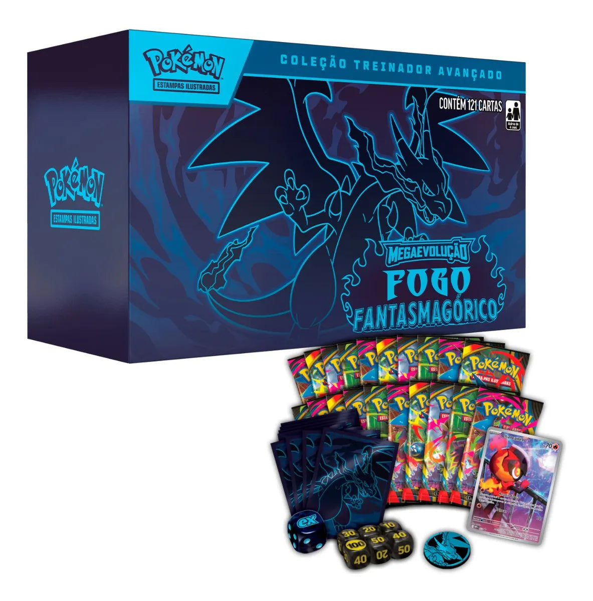 (PT-BR) Coleção Treinador Avançado - Megaevolução 2 - Fogo Fantasmagórico