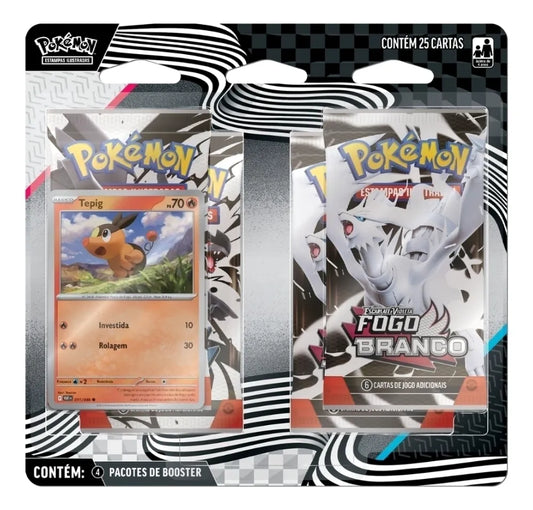 Quadri-Pack Raio Preto e Fogo Branco