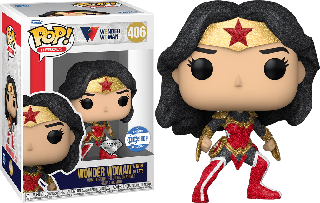 Funko Pop Star Wonder woman a wist of fate - 406