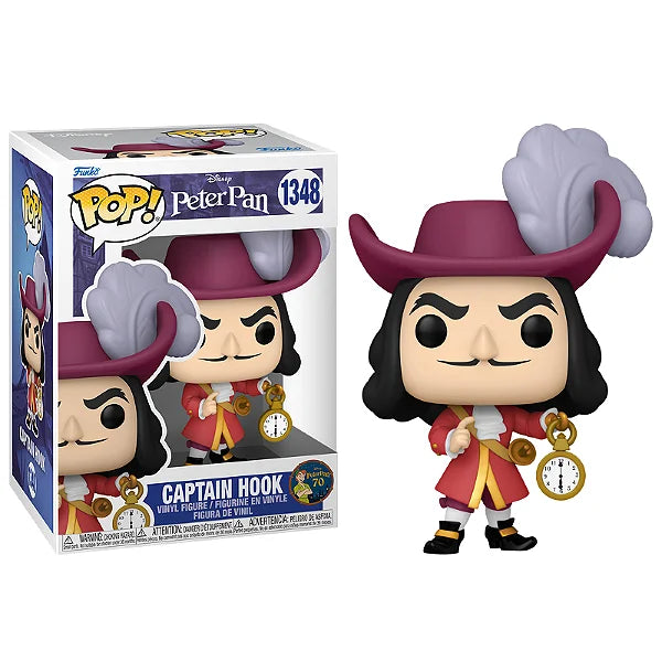 Funko Pop Peter Pan Captain Hook - 1348