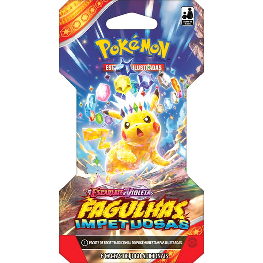 Booster Pokemon Fagulhas Impetuosas