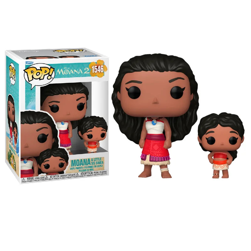 Funko Pop Moana 2 Moana & little sis Simea - 1546